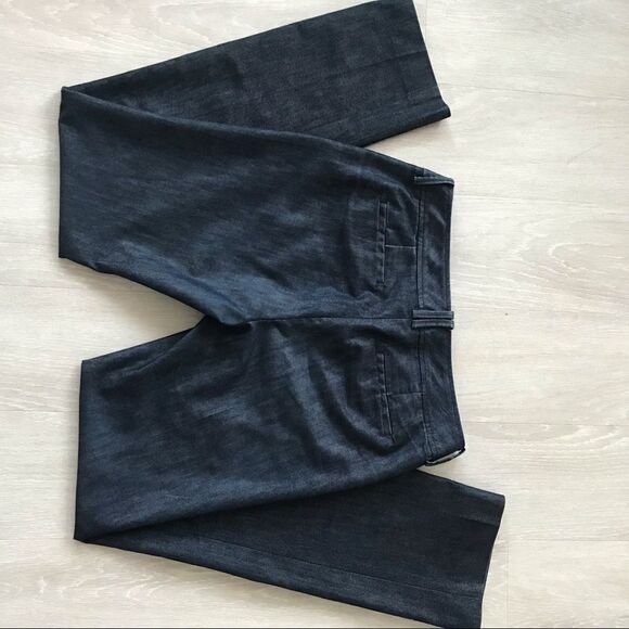 Halogen Taylor Fit‎ Straight Leg Mid -Rise Career Dressy Jean Pants Blue 2 - Picture 7 of 8